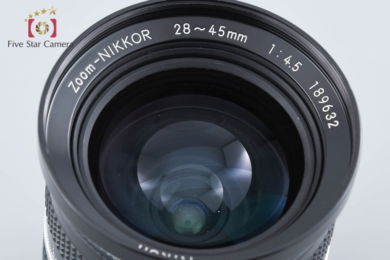 Nikon Ai Zoom NIKKOR 28-45mm f/4.5 from Japan