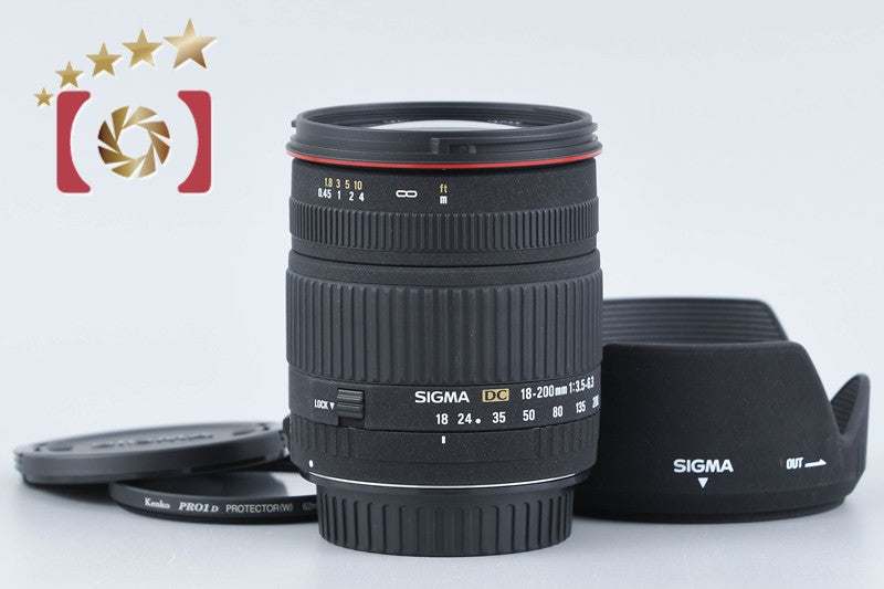 SIGMA 18-200mm f/3.5-6.3 DC for Canon from Japan