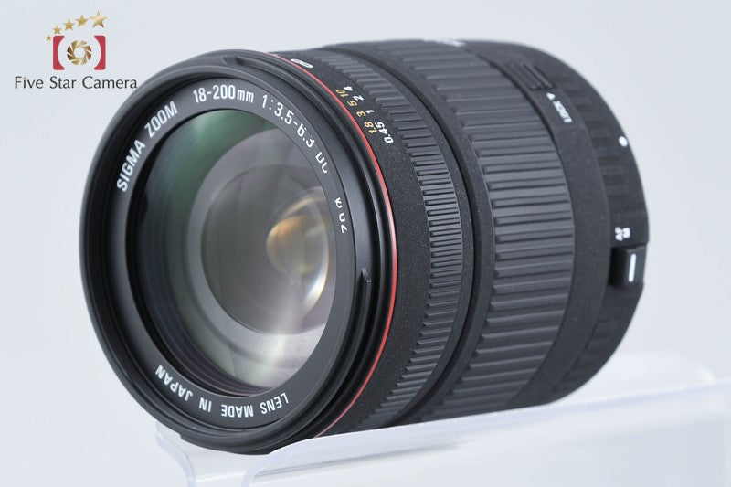 SIGMA 18-200mm f/3.5-6.3 DC for Canon from Japan
