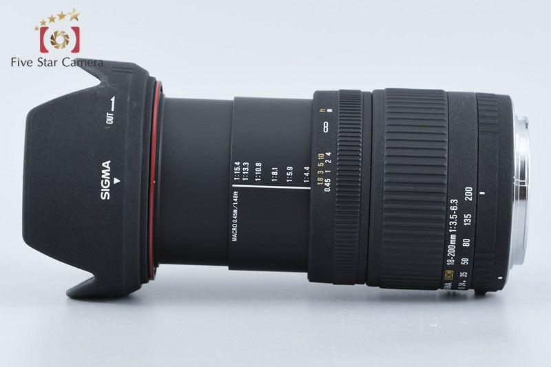 SIGMA 18-200mm f/3.5-6.3 DC for Canon from Japan