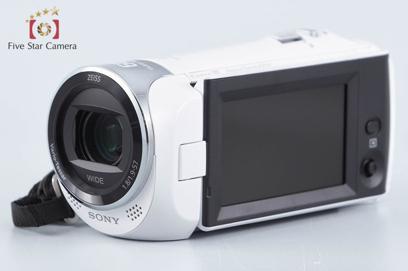 Sony HDR-CX470 White Digital HD Camcorder [Japanese Language Only] from Japan