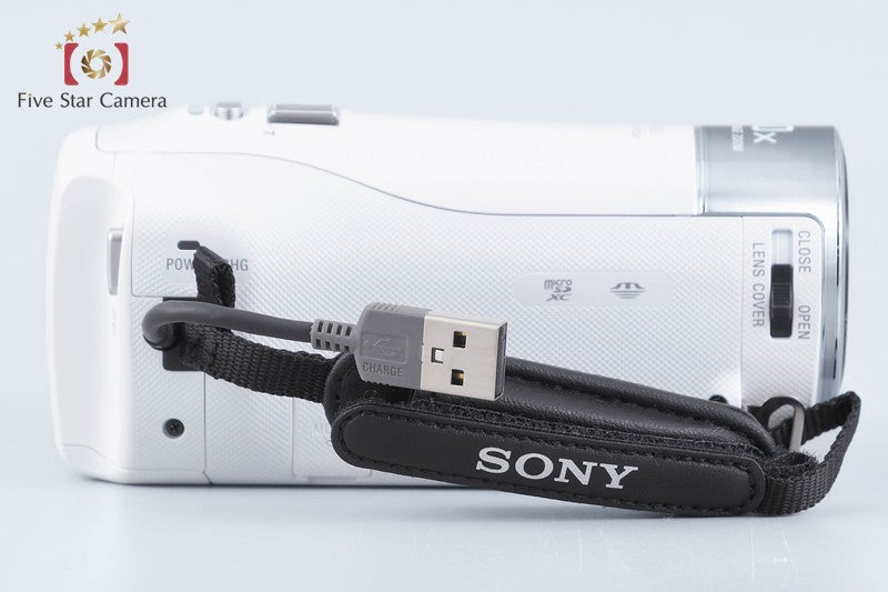 Sony HDR-CX470 White Digital HD Camcorder [Japanese Language Only] from Japan