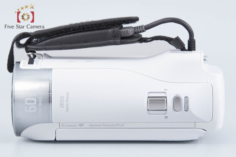 Sony HDR-CX470 White Digital HD Camcorder [Japanese Language Only] from Japan