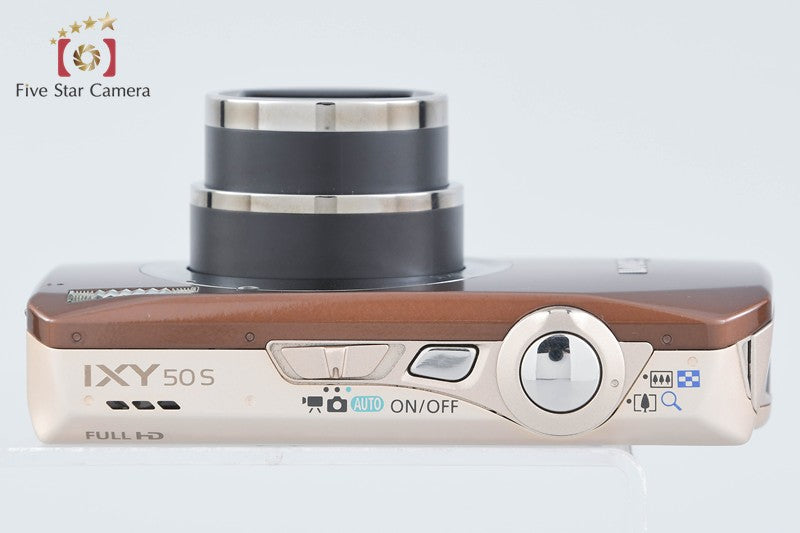 Canon IXY 50S Brown 10.0 MP Digital Camera from Japan