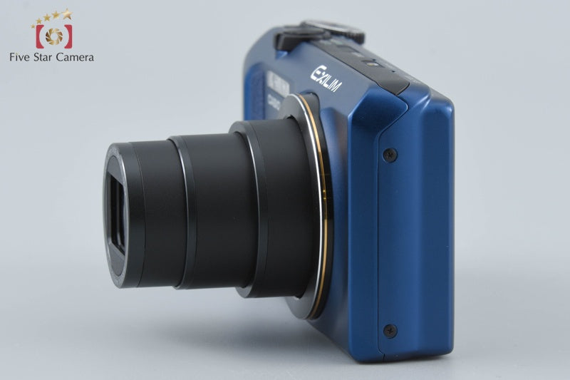 Casio EXILIM EX-ZR200 Blue 16.1 MP Digital Camera from Japan