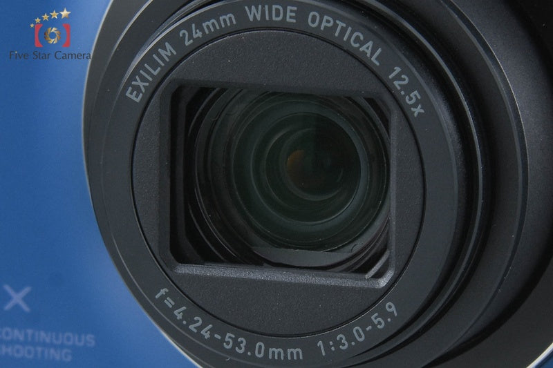 Casio EXILIM EX-ZR200 Blue 16.1 MP Digital Camera from Japan
