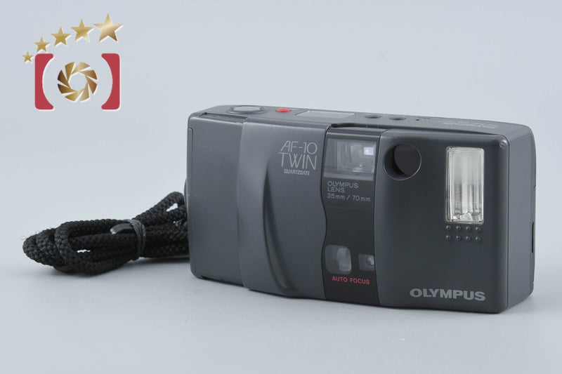 Olympus AF-10 TWIN QD 35mm Point & Shoot Film Camera from Japan