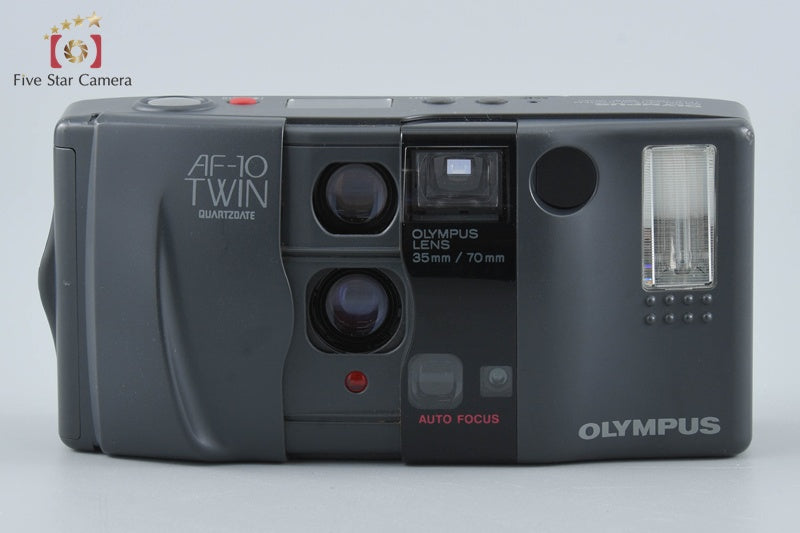 Olympus AF-10 TWIN QD 35mm Point & Shoot Film Camera from Japan