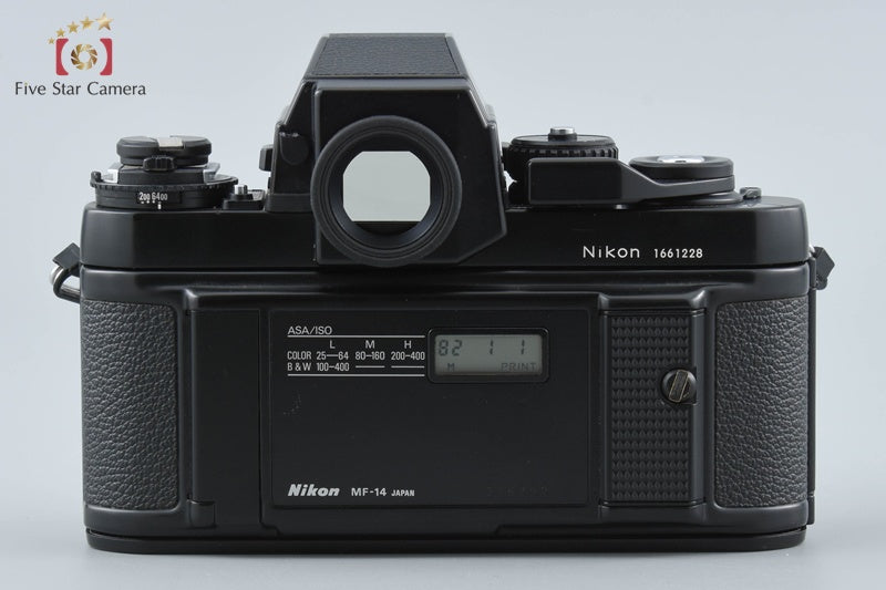 Nikon F3 HP 35mm SLR Film Camera Body w/ MF-14 Data Back from Japan