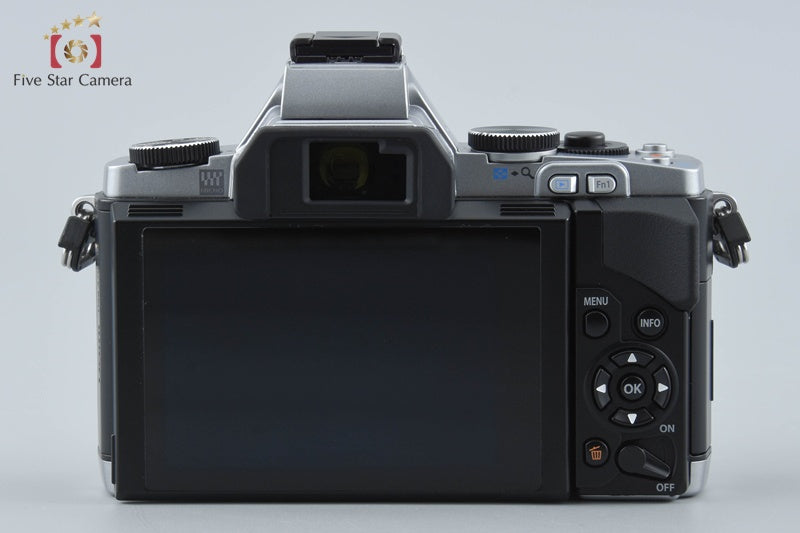 "Count 1,527" Olympus OM-D E-M5 Silver 16.0 MP Digital Camera Body from Japan