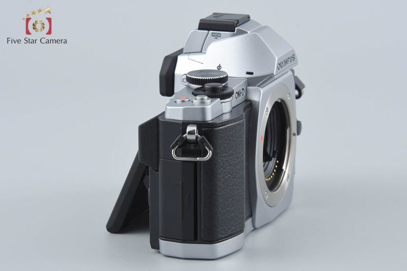 "Count 1,527" Olympus OM-D E-M5 Silver 16.0 MP Digital Camera Body from Japan