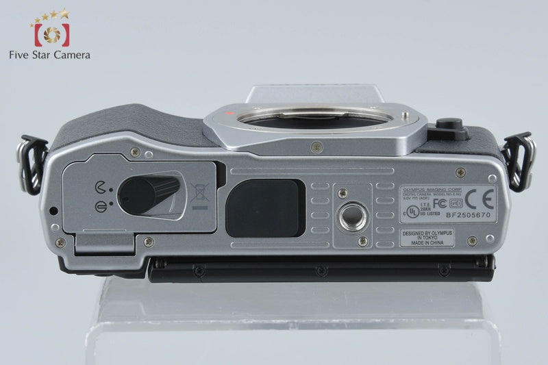 "Count 1,527" Olympus OM-D E-M5 Silver 16.0 MP Digital Camera Body from Japan