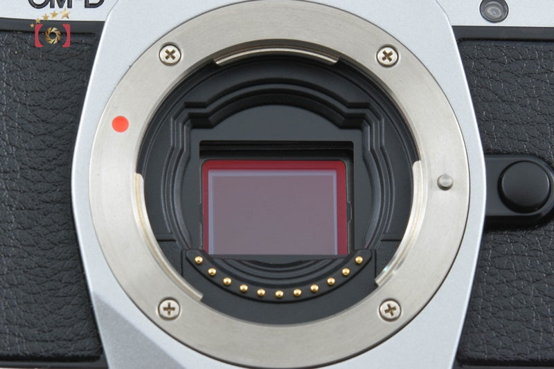 "Count 1,527" Olympus OM-D E-M5 Silver 16.0 MP Digital Camera Body from Japan