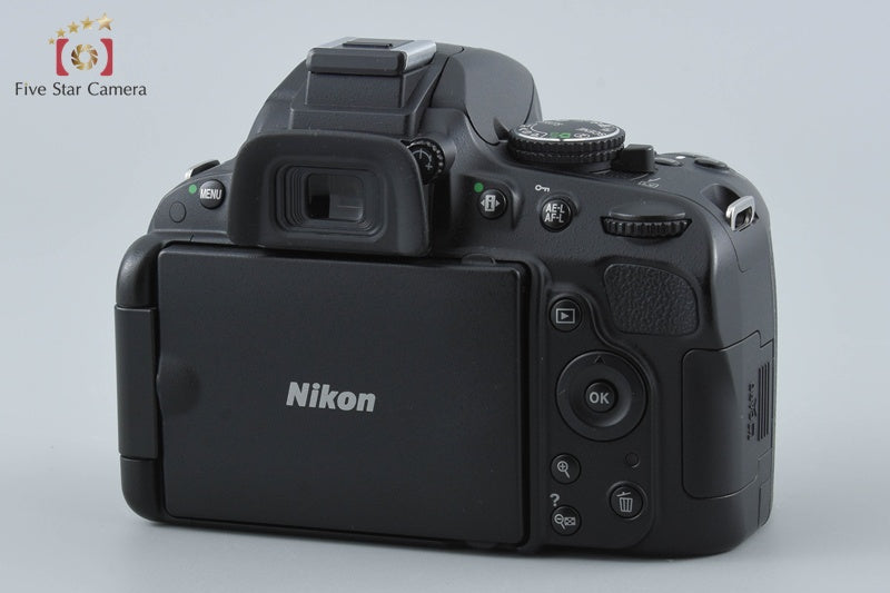 "Shutter count 2,504" Nikon D5100 16.2 MP SLR Digital Camera Body from Japan