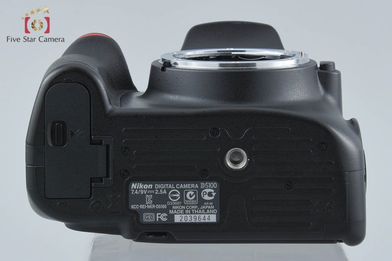 "Shutter count 2,504" Nikon D5100 16.2 MP SLR Digital Camera Body from Japan