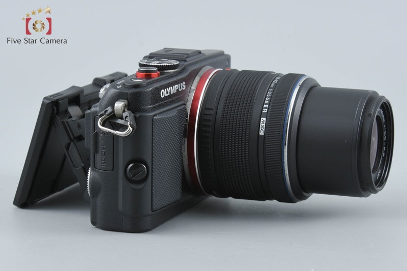 "Count 894" Olympus PEN Lite E-PL6 Black 16.1 MP 14-42 Lens from Japan