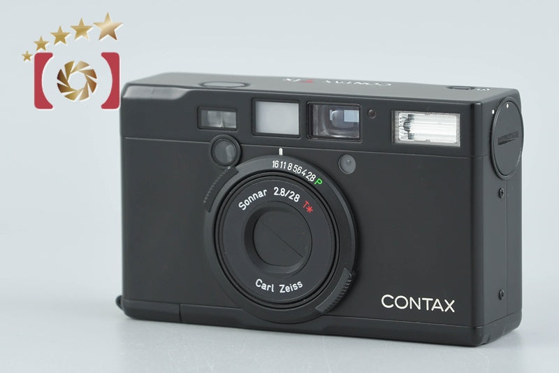 CONTAX Tix Black APS Point & Shoot Film Camera from Japan
