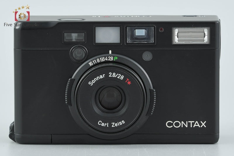 CONTAX Tix Black APS Point & Shoot Film Camera from Japan