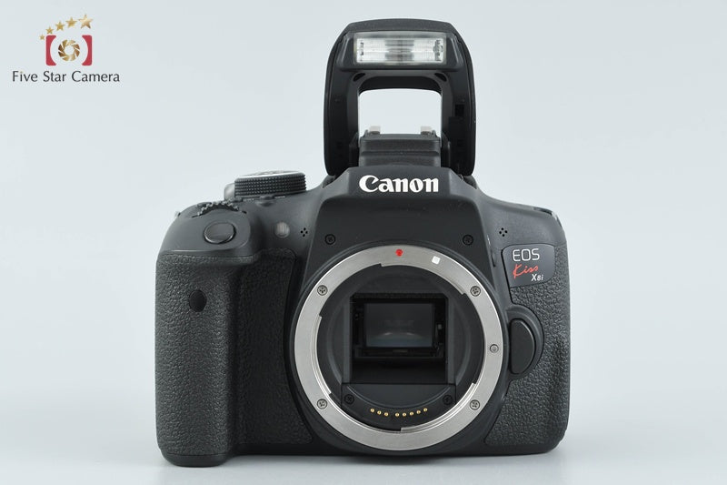 Canon EOS Kiss X8i / Rebel T6i / 750D 24.2 MP DSLR EF-S 18-55 Lens from Japan