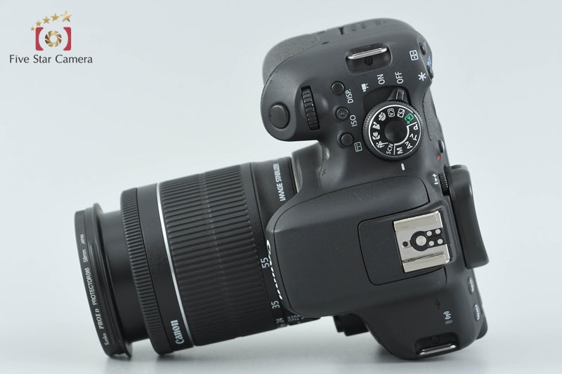 Canon EOS Kiss X8i / Rebel T6i / 750D 24.2 MP DSLR EF-S 18-55 Lens from Japan