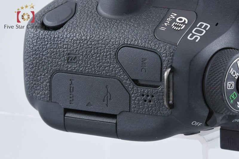 Canon EOS 6D Mark II 26.2 MP Full Frame Digital SLR Camera body from Japan