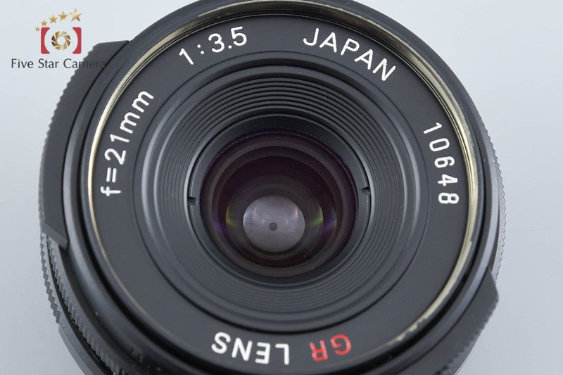 Ricoh GR Lens 21mm f/3.5 Black L39 LTM Leica Thread Mount from Japan