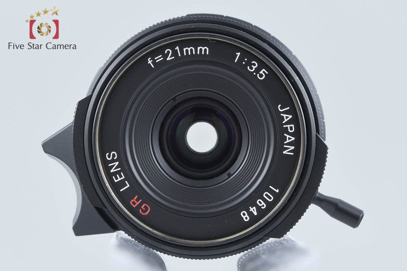 Ricoh GR Lens 21mm f/3.5 Black L39 LTM Leica Thread Mount from Japan