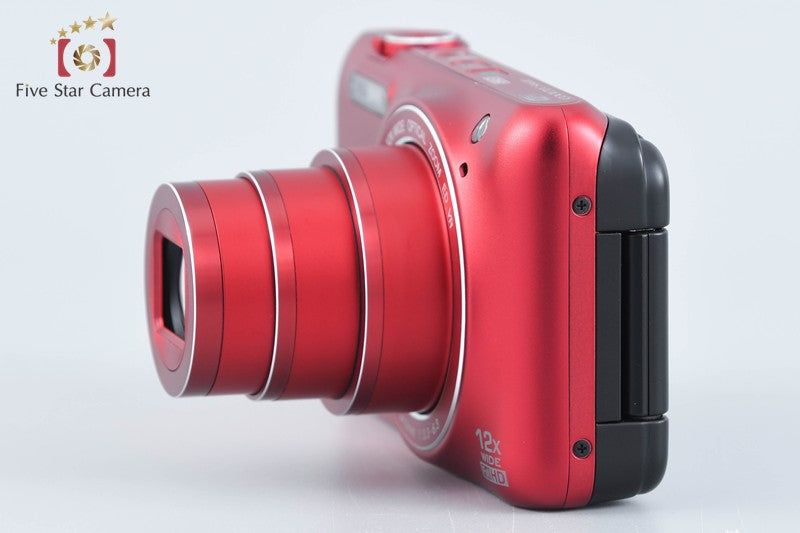 Nikon COOLPIX S6600 Raspberry Red 16.0 MP Digital Camera w/ Box from Japan
