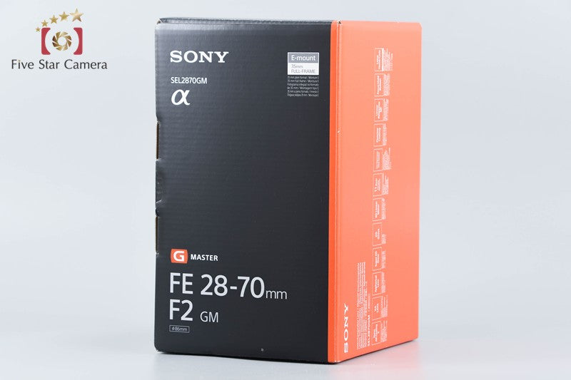 Sony FE 28-70mm f/2 GM SEL2870GM w/ Box from Japan