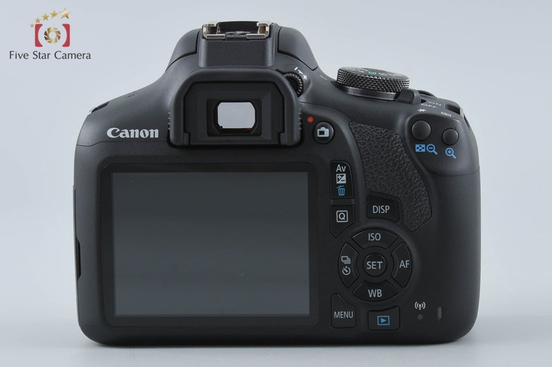 "Count 1,495" Canon EOS Rebel T7 / X90 / 2000D 24.1MP DSLR 18-55 Lens from Japan