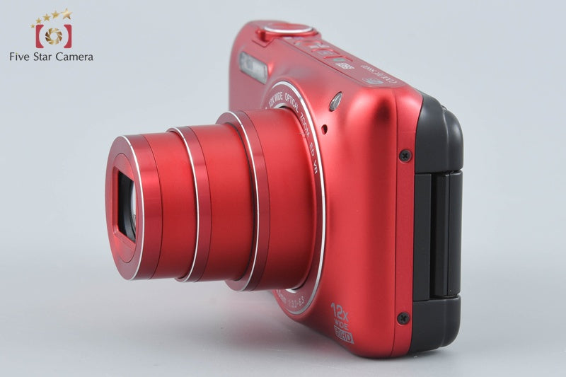 Nikon COOLPIX S6600 Raspberry Red 16.0 MP Digital Camera from Japan