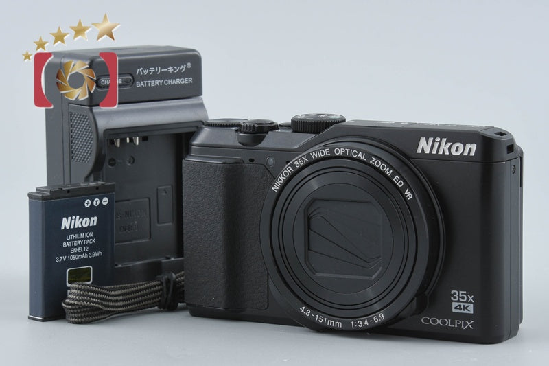 Nikon COOLPIX A900 Black 20.0 MP Digital Camera from Japan