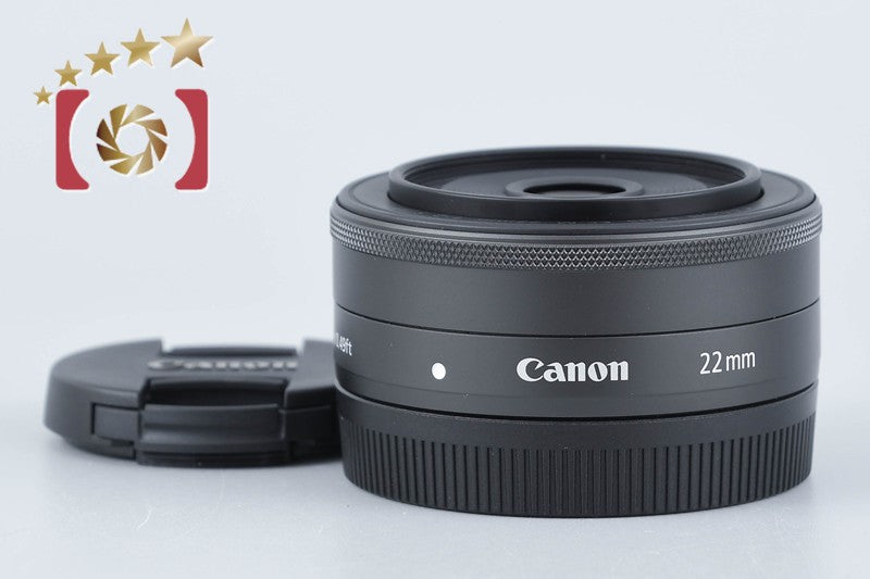 Canon EF-M 22mm f/2 STM Black from Japan
