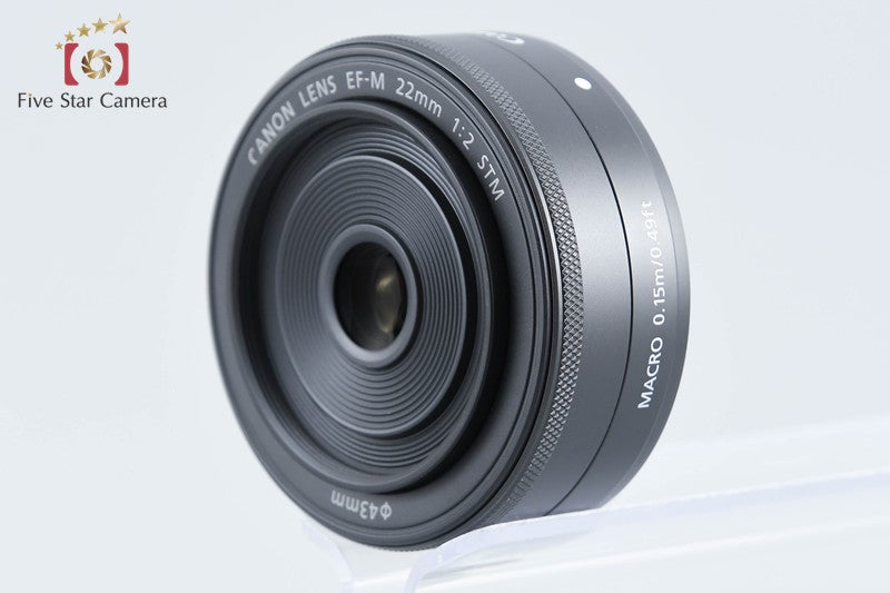 Canon EF-M 22mm f/2 STM Black from Japan