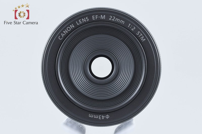 Canon EF-M 22mm f/2 STM Black from Japan