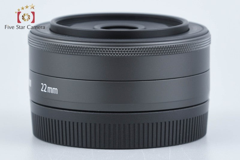 Canon EF-M 22mm f/2 STM Black from Japan