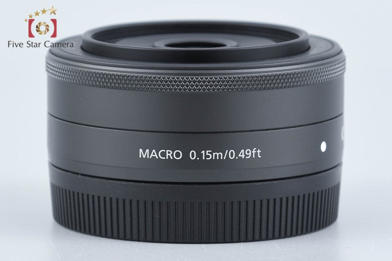 Canon EF-M 22mm f/2 STM Black from Japan