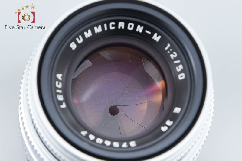 Leica SUMMICRON-M 50mm f/2 4th Silver E39 from Japan