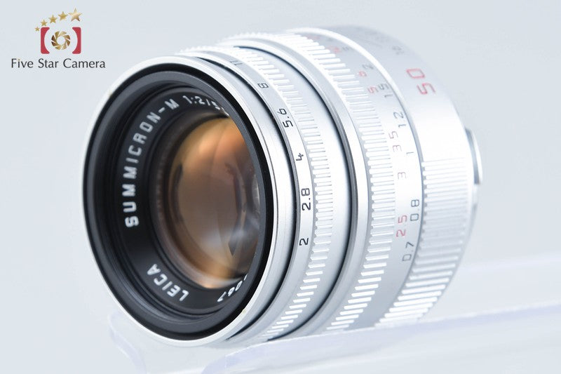 Leica SUMMICRON-M 50mm f/2 4th Silver E39 from Japan