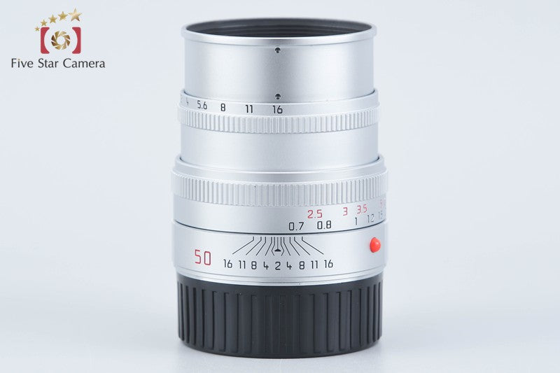 Leica SUMMICRON-M 50mm f/2 4th Silver E39 from Japan