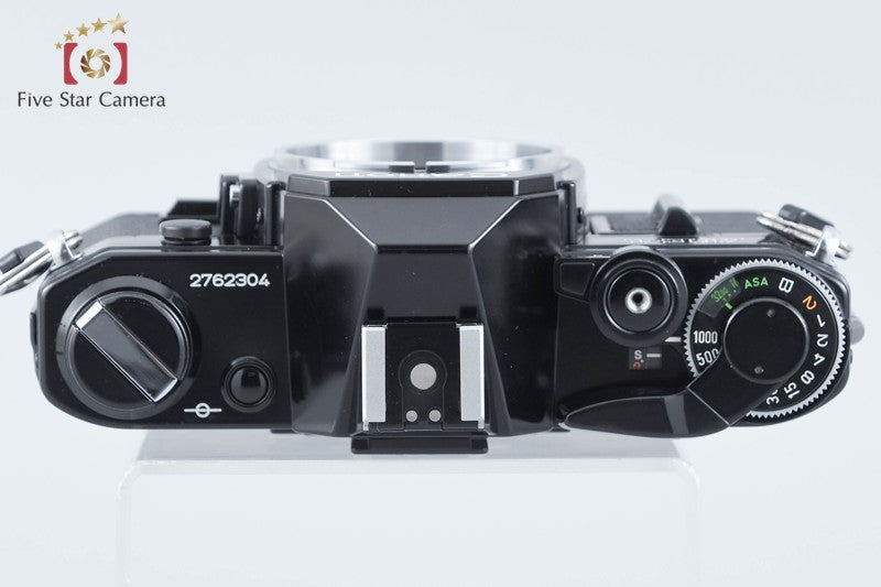 Canon AE-1 Black 35mm SLR Film Camera Body from Japan