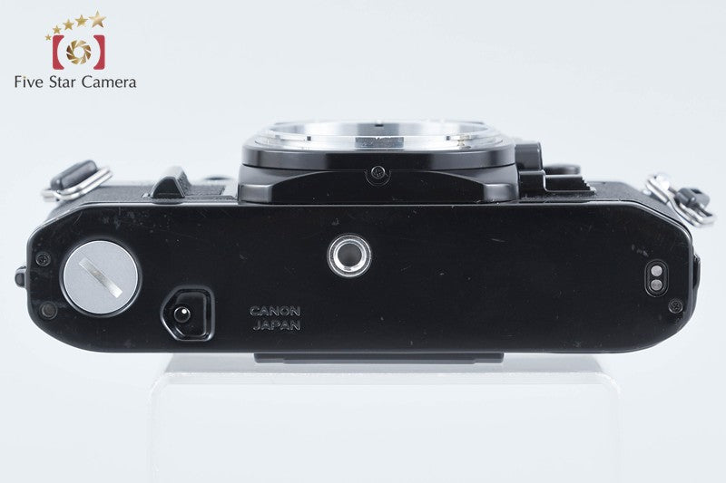 Canon AE-1 Black 35mm SLR Film Camera Body from Japan