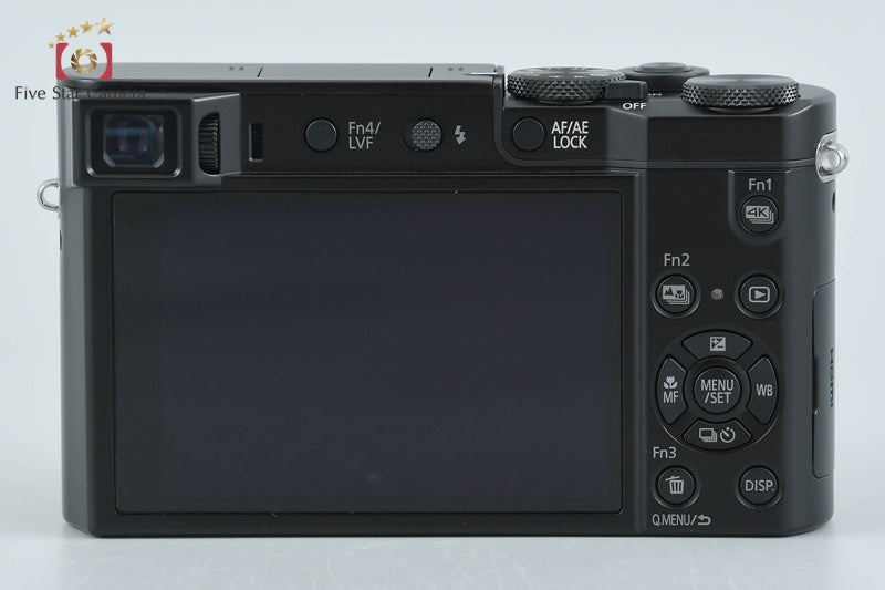 Panasonic LUMIX DMC-TX1 Black 20.1 MP Digital Camera w/ Box from Japan
