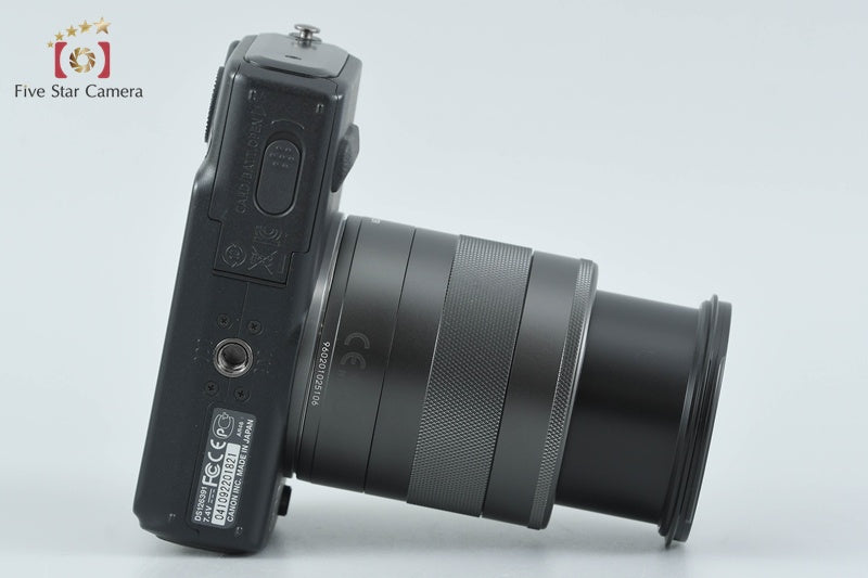 Canon EOS M Black 18.0 MP Mirrorless Camera 18-55 IS STM Lens from Japan