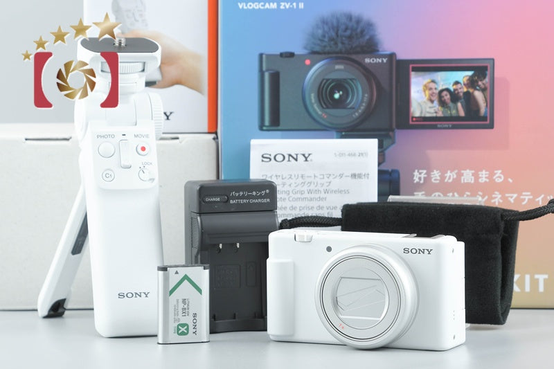 Sony ZV-1M2G 20.1MP Shooting Grip Kit w/ Box [Japanese Language Only] from Japan