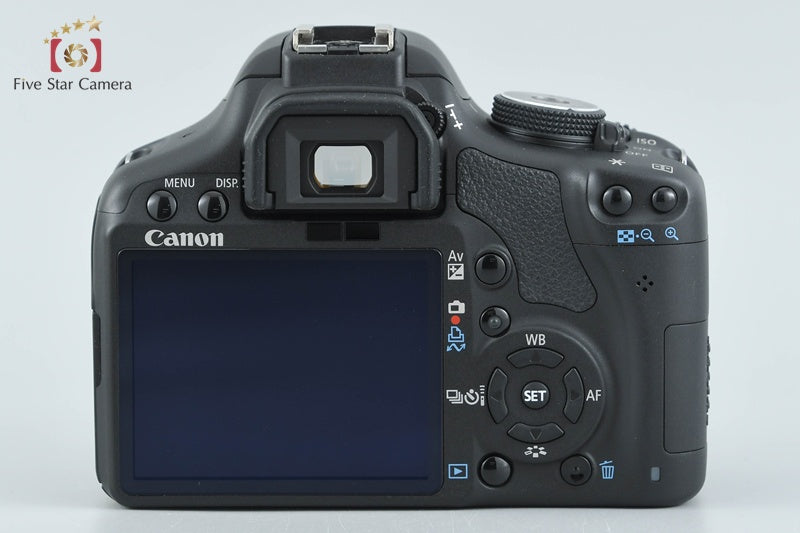 Canon EOS Kiss X3 / Rebel T1i / 500D 15.1 MP DSLR EF-S 18-55 IS Lens from Japan