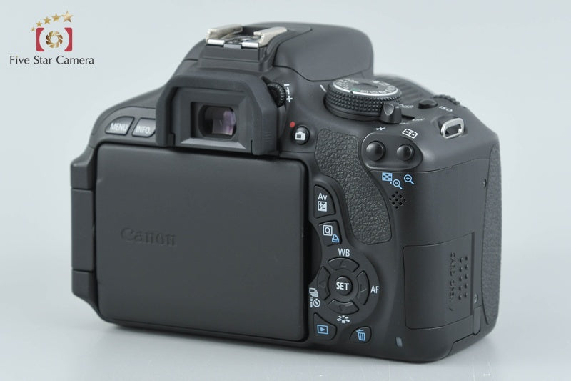 Canon EOS Kiss X5 / Rebel T3i / 600D 18.0 MP 18-55 55-250 Lenses from Japan