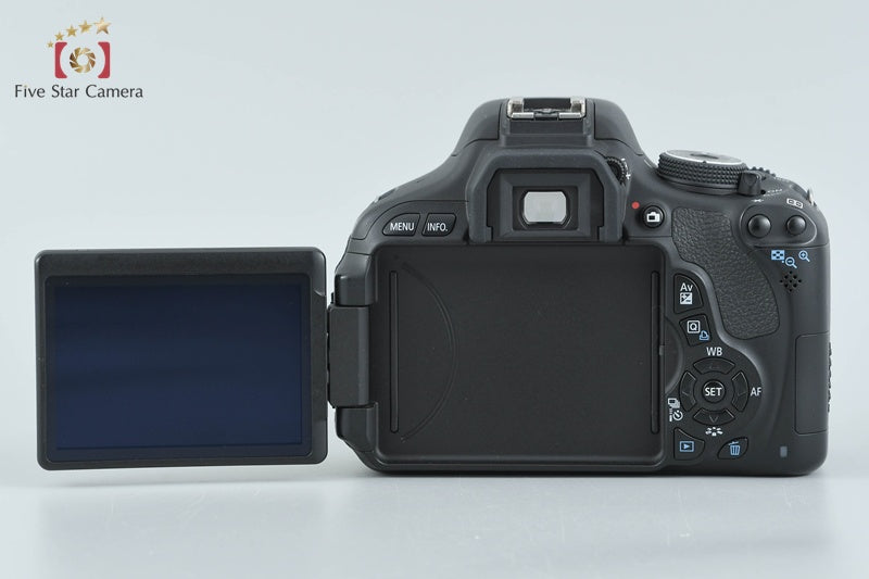 Canon EOS Kiss X5 / Rebel T3i / 600D 18.0 MP 18-55 55-250 Lenses from Japan