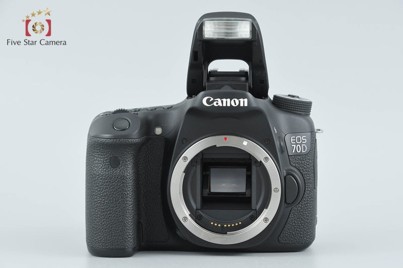 "Count 4,135" Canon EOS 70D 20.2 MP DSLR EF-S 18-55 55-250 Lenses from Japan