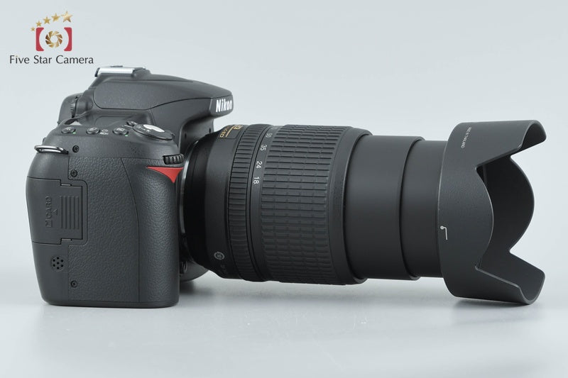 "Count 3,153" Nikon D90 12.3 MP DSLR Camera AF-S DX 18-105 G VR Lens from Japan